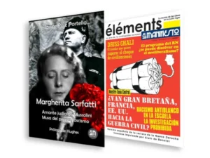 El libro de Javier Ruiz Portella sobre Margherita Sarfatti + N.º 1 de Eléments