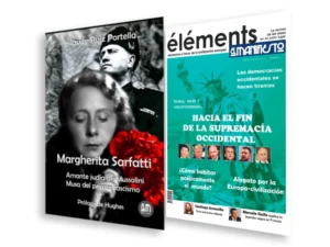 El libro de Javier Ruiz Portella sobre Margherita Sarfatti + N.º 2 de Eléments